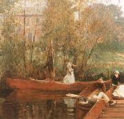 John Singer Sargent The Boating Party oil painting artist